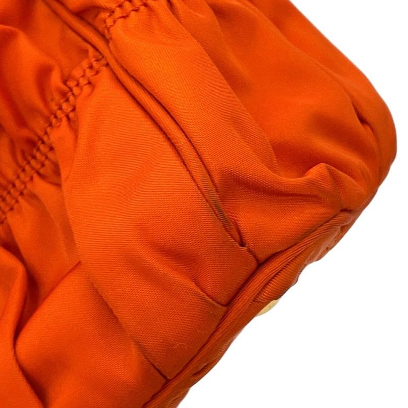 プラダ ハンドバッグ ギャザー ナイロン レザー BN2393 PRADA 2way