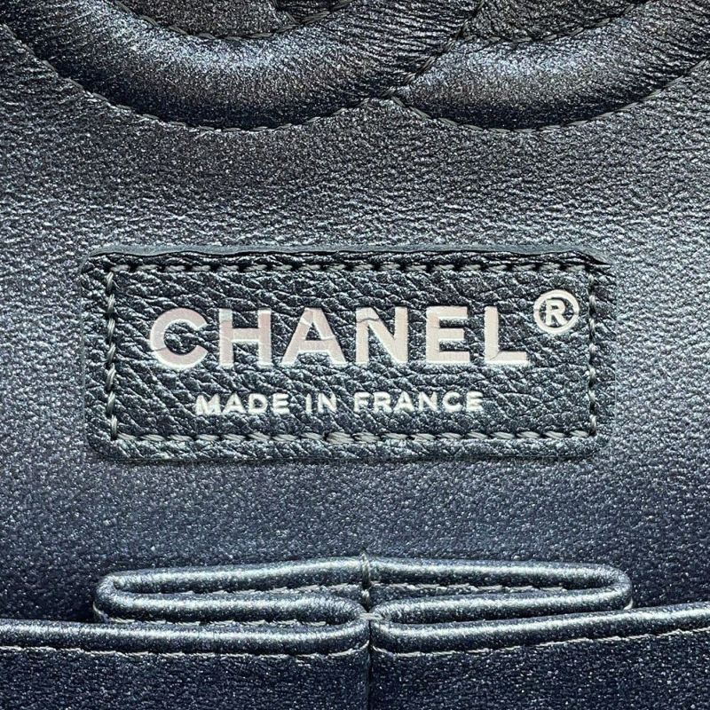 シャネル チェーンショルダーバッグ マトラッセ25 ココマーク ダブルチェーン キャビアスキン A01112 CHANEL