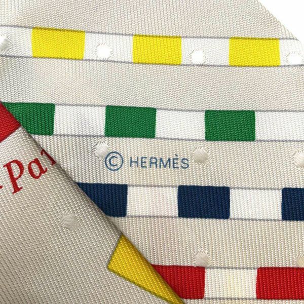 エルメス スカーフ ツイリー モダンなバックル Bouclerie moderne HERMES シルク 2023秋冬