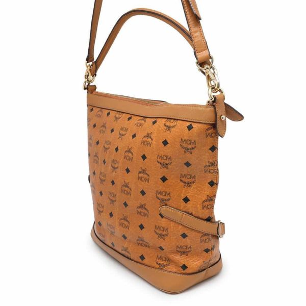 エムシーエム ハンドバッグ ロゴ レザー MCM 2wayショルダー バッグ