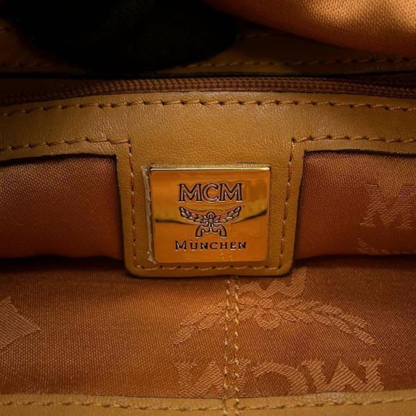 エムシーエム ハンドバッグ ロゴ レザー MCM 2wayショルダー バッグ