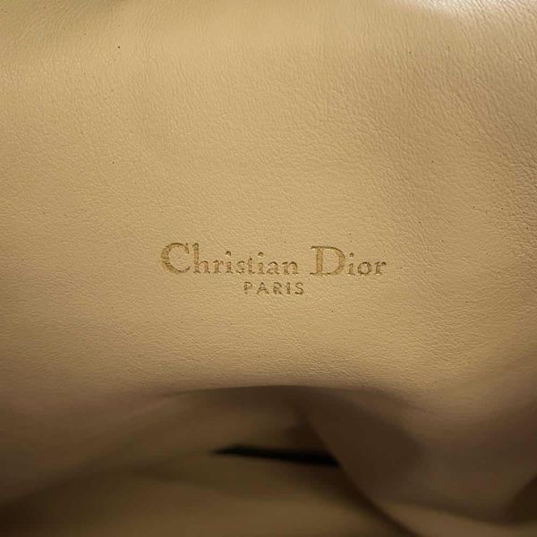 クリスチャン・ディオール ハンドバッグ ワッペン レザー Christian Dior 2wayショルダー 黒