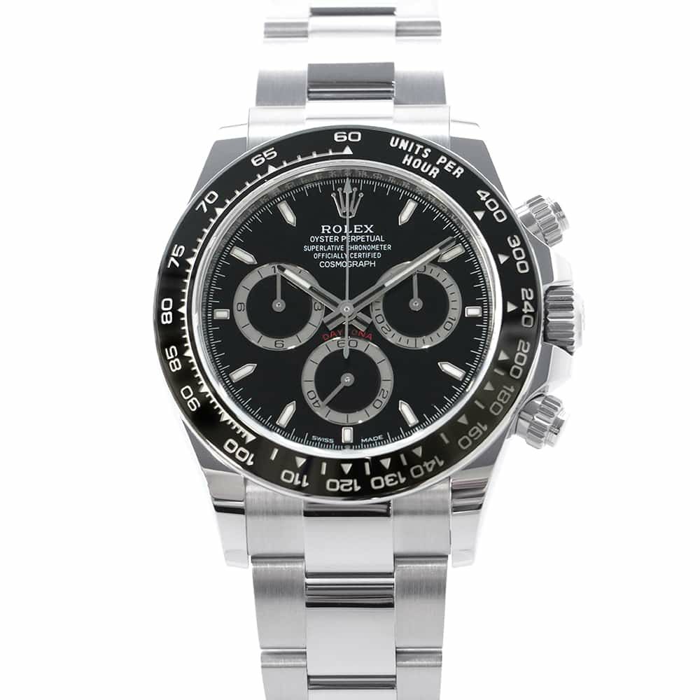 ロレックス コスモグラフ デイトナ ランダムシリアル ルーレット 126500LN ROLEX 腕時計 黒文字盤