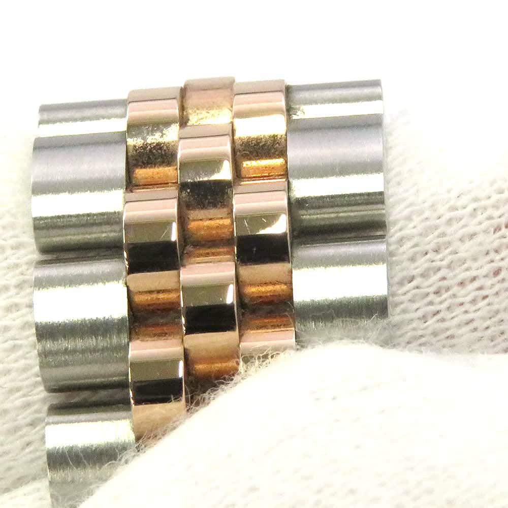 ロレックス レディ デイトジャスト SS/K18PG 279171 ROLEX 腕時計 チョコレート文字盤