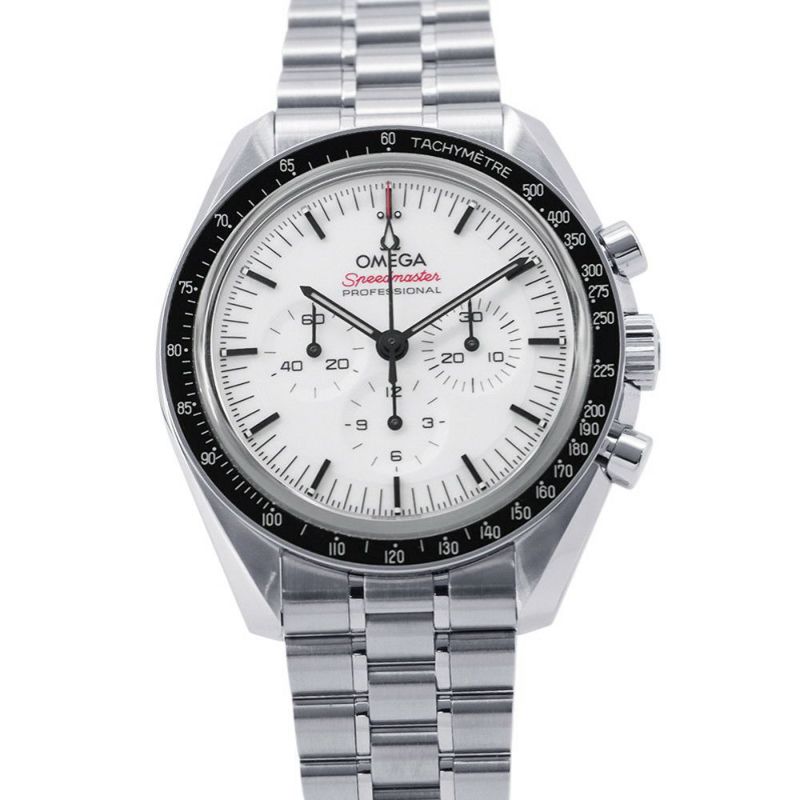 オメガ スピードマスター ムーンウォッチ プロフェッショナル 310.30.42.50.04.001 OMEGA 腕時計 白文字盤