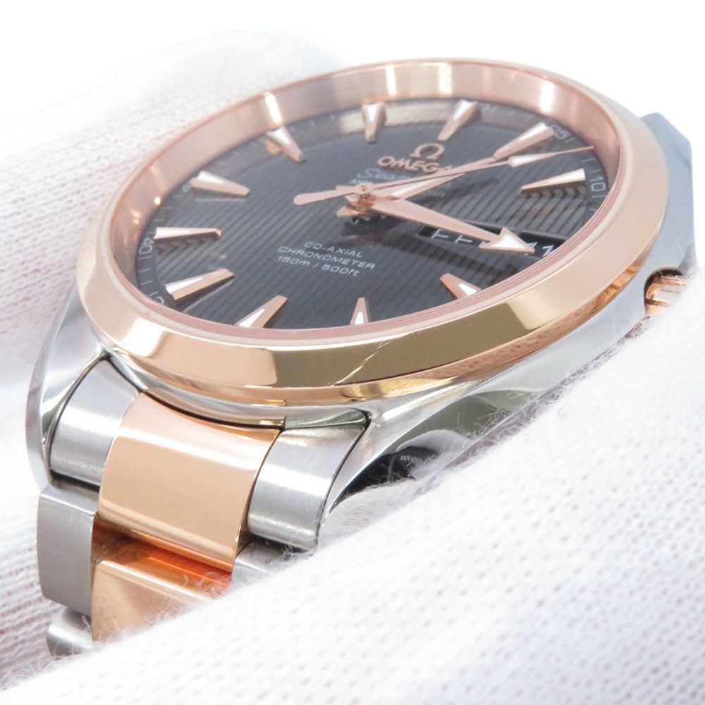 オメガ シーマスター アクアテラ 150M アニュアルカレンダー 231.20.39.22.06.001 OMEGA 腕時計 ウォッチ 黒文字盤