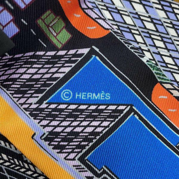 エルメス スカーフ ツイリー パンタン・シティ Pantin City HERMES シルクツイル 2023秋冬