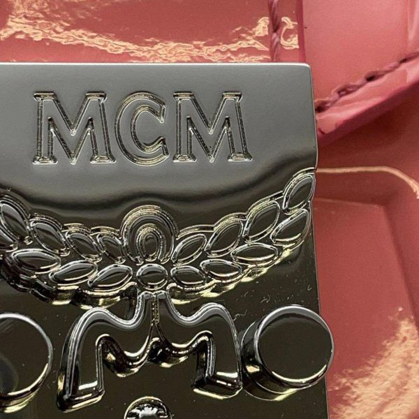 エムシーエム ショルダーウォレット パテント MCM 財布