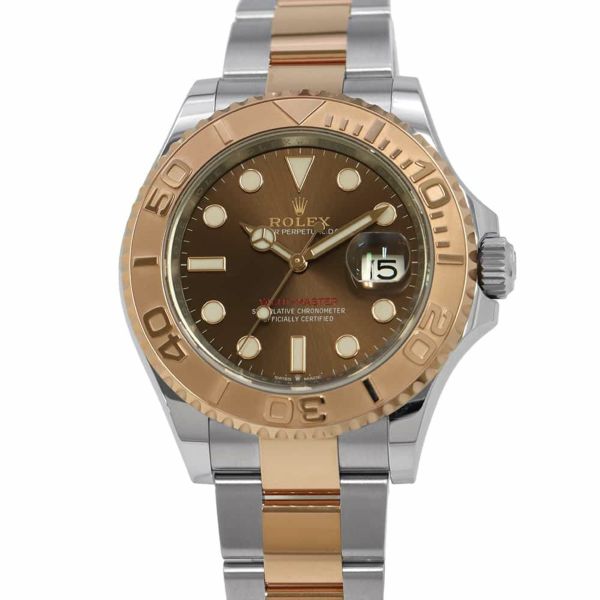 ロレックス ヨットマスター40 K18PG ランダムシリアル ルーレット 126621 ROLEX 腕時計 チョコレート文字盤