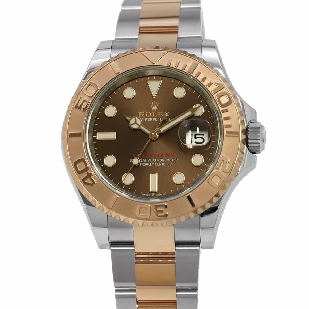 ロレックス ヨットマスター40 K18PG ランダムシリアル ルーレット 126621 ROLEX 腕時計 チョコレート文字盤