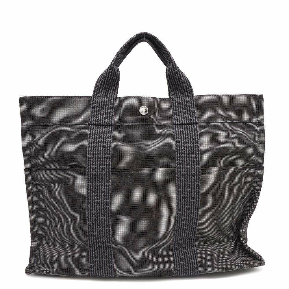 エルメス ハンドバッグ エールライントートMM キャンバス HERMES バッグ トートバッグ