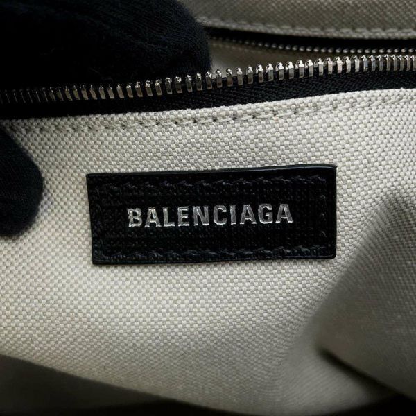 バレンシアガ トートバッグ ビアリッツ ラージ キャンバス 805116 BALENCIAGA バッグ 黒