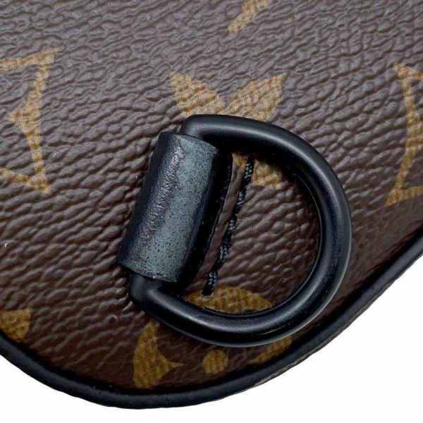 ルイヴィトン ボディバッグ モノグラム・マカサー アヴェニュー・スリングバッグ M46718 LOUIS VUITTON