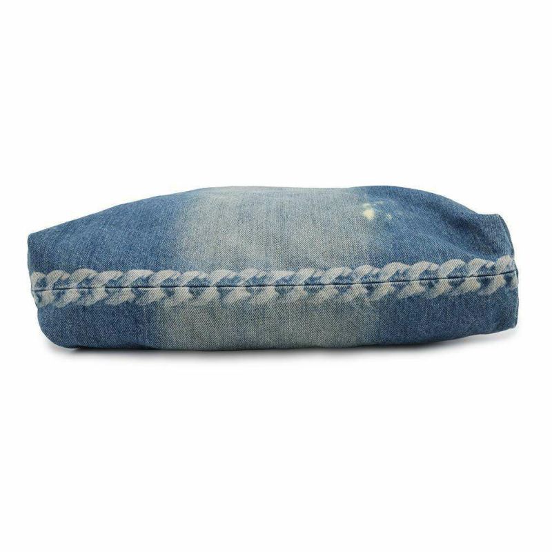 シャネル トートバッグ ショッピングバッグ デニム ココマーク AS0480 CHANEL バッグ ポーチ付き