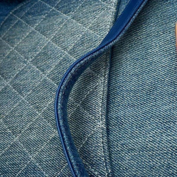 シャネル トートバッグ ショッピングバッグ デニム ココマーク AS0480 CHANEL バッグ ポーチ付き