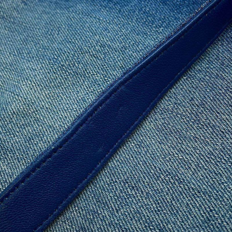 シャネル トートバッグ ショッピングバッグ デニム ココマーク AS0480 CHANEL バッグ ポーチ付き