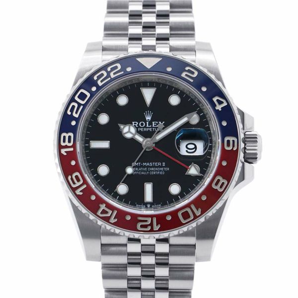 ロレックス GMTマスター2 126710BLRO ROLEX 腕時計 黒文字盤