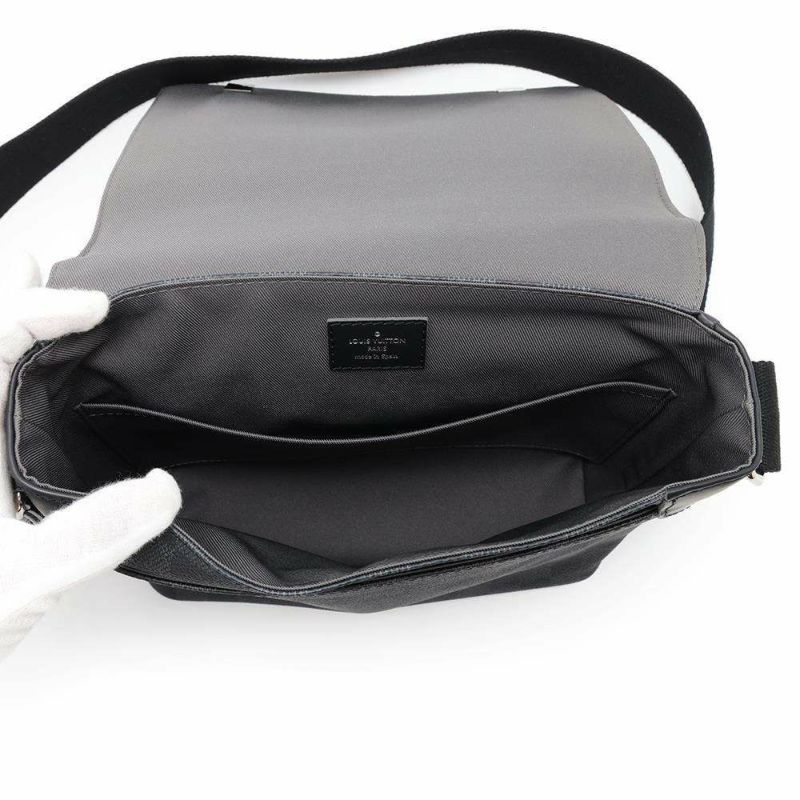 ルイヴィトン ショルダーバッグ ダミエ・グラフィット ディストリクトPM N40272 黒 ブラック ヴァージル・アブロー