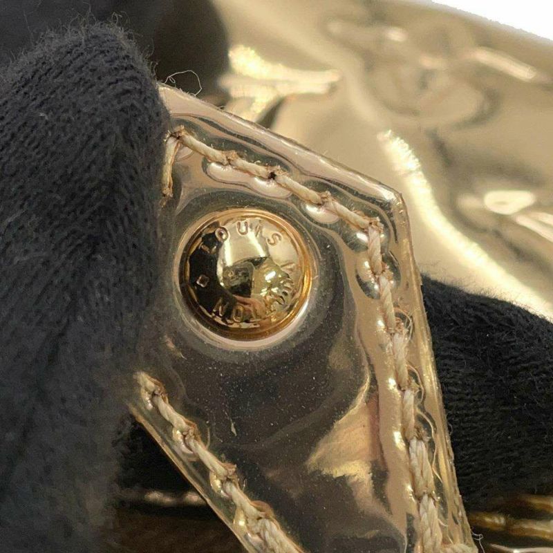ルイヴィトン ハンドバッグ モノグラム・ミロワール パピヨン M95270 LOUIS VUITTON ゴールド