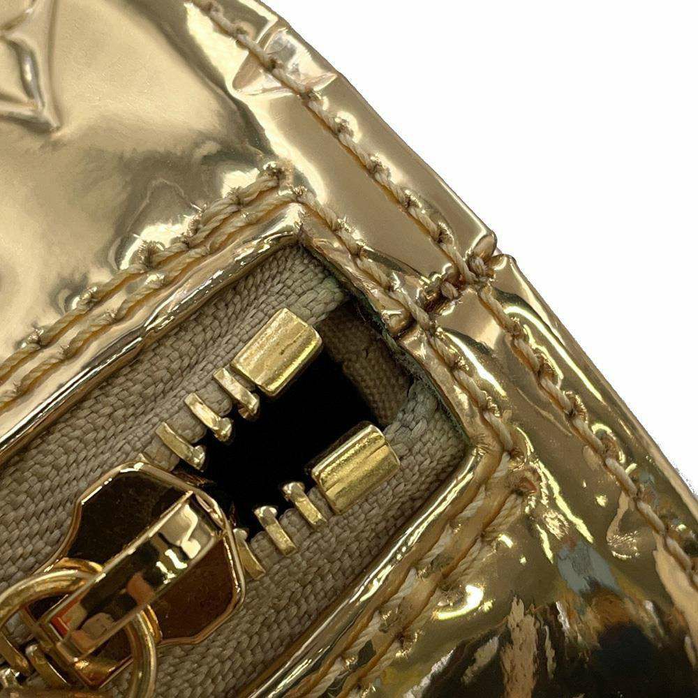ルイヴィトン ハンドバッグ モノグラム・ミロワール パピヨン M95270 LOUIS VUITTON ゴールド
