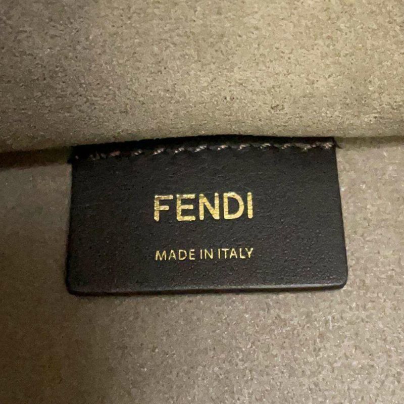 フェンディ ハンドバッグ FFロゴ サンシャイン SUNSHINE ミディアム 8BH386 FENDI ショルダーバッグ