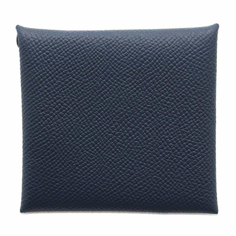 エルメス コインケース バスティア ブルードプリュス エプソン W刻印 HERMES 財布
