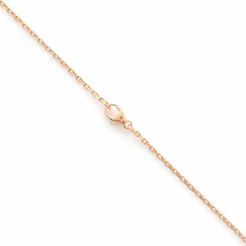 エルメス ネックレス ミニ・ポップアッシュ ローズドラジェ/ピンクゴールド金具 HERMES アクセサリー