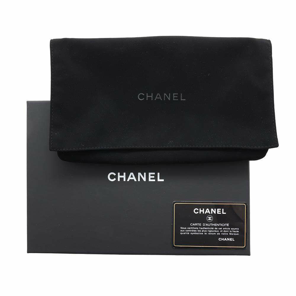 シャネル チェーンショルダーバッグ フラップ フォンケース マトラッセ ココマーク キャビアスキン AP2096 ポシェット 黒