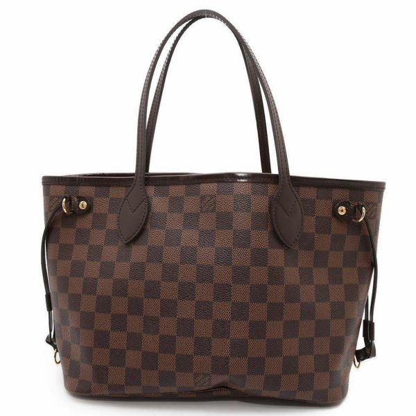 ルイヴィトン トートバッグ ダミエ・エベヌ ネヴァーフルPM N51109 LOUIS VUITTON ヴィトン バッグ