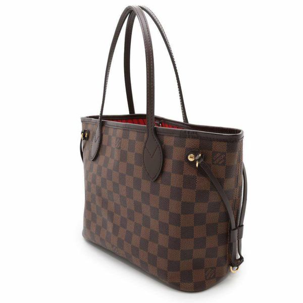 ルイヴィトン トートバッグ ダミエ・エベヌ ネヴァーフルPM N51109 LOUIS VUITTON ヴィトン バッグ