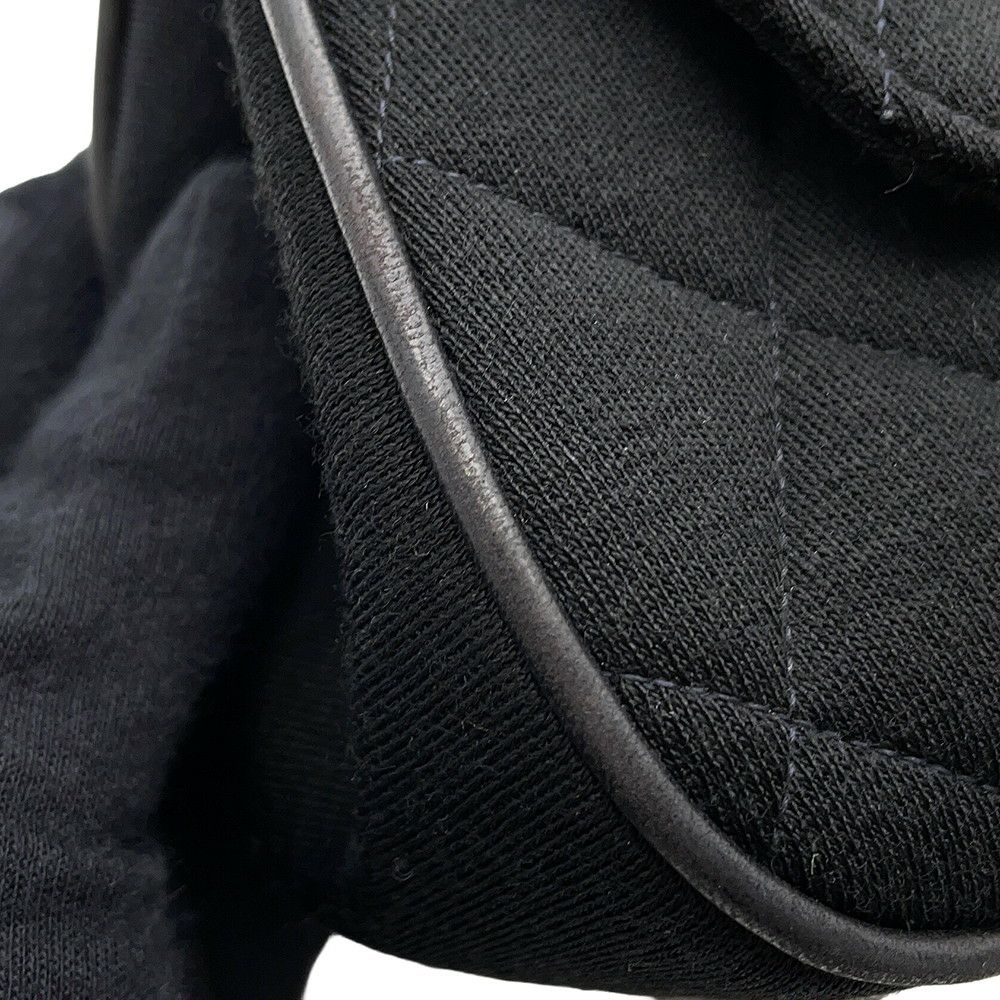 シャネル ハンドバッグ マトラッセ 2.55 コットン CHANEL 黒