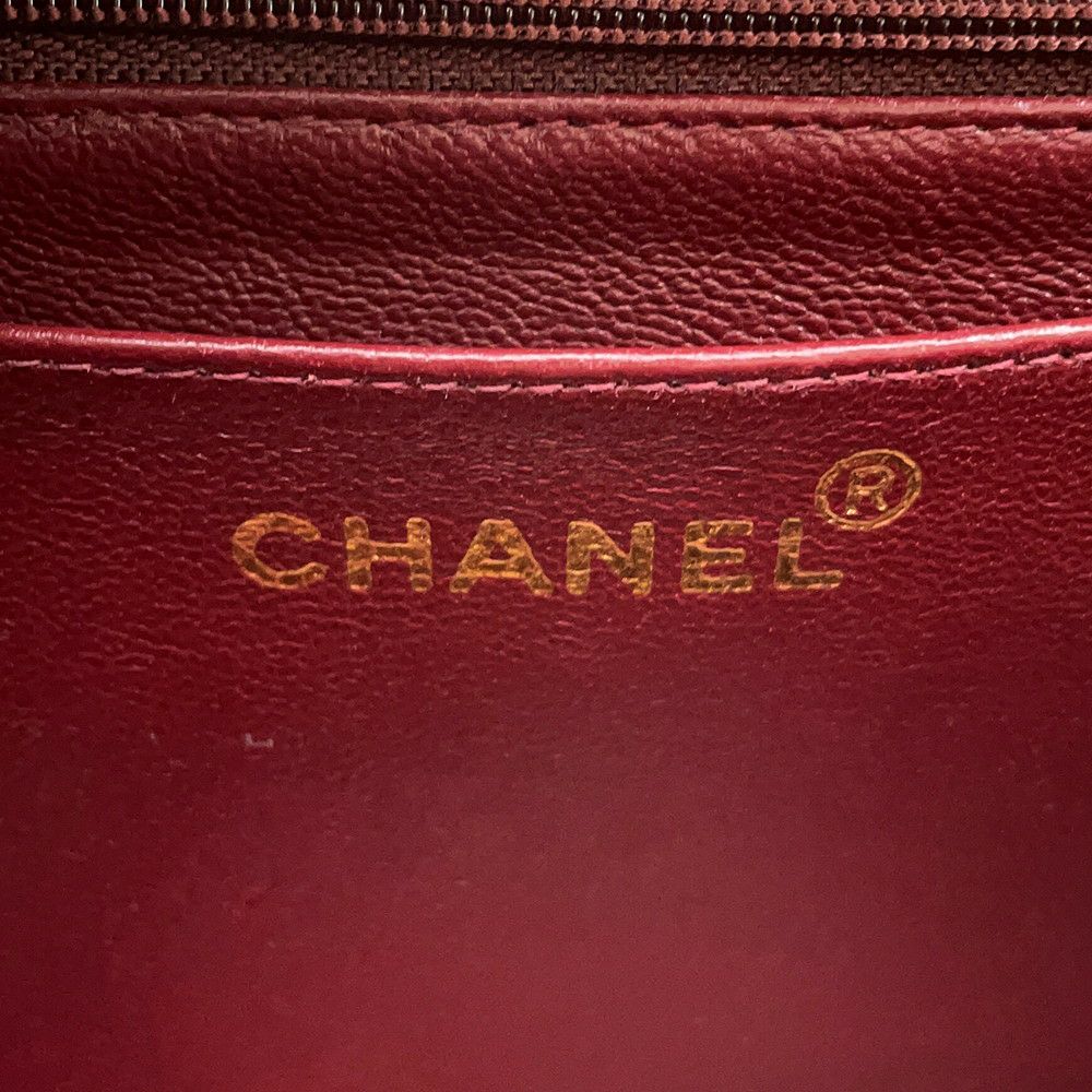 シャネル ハンドバッグ マトラッセ 2.55 コットン CHANEL 黒