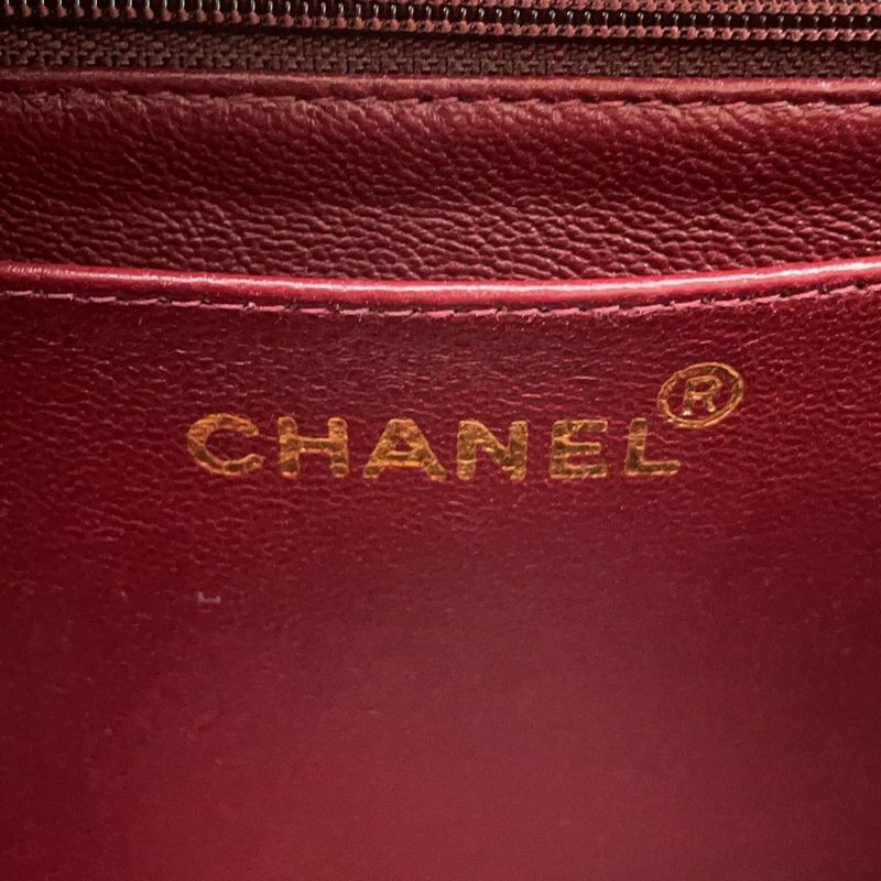 シャネル ハンドバッグ マトラッセ 2.55 コットン CHANEL 黒