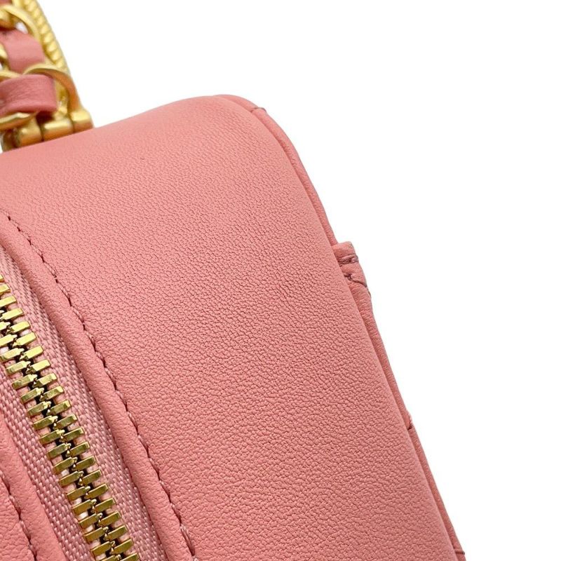 シャネル チェーンショルダーバッグ マトラッセ ココマーク バニティ トップハンドル ラムスキン AS3318 CHANEL バッグ