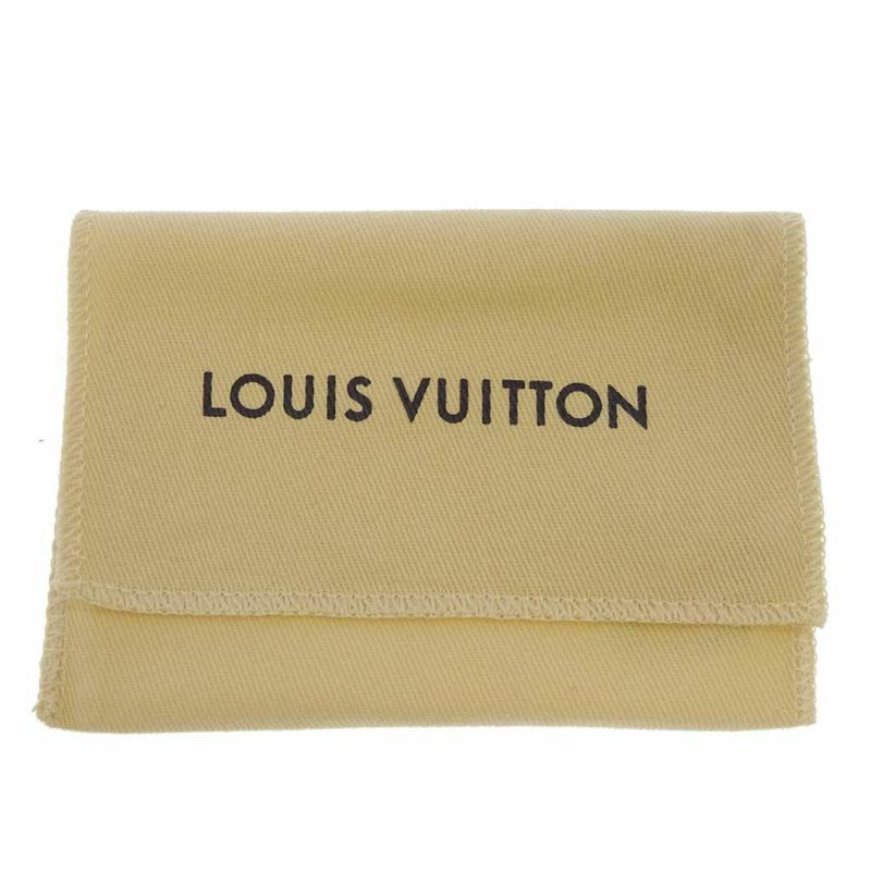 ルイヴィトン カードケース モノグラム・アンプラント ポルト カルト・LV チャーム M82132 パスケース 定期入れ