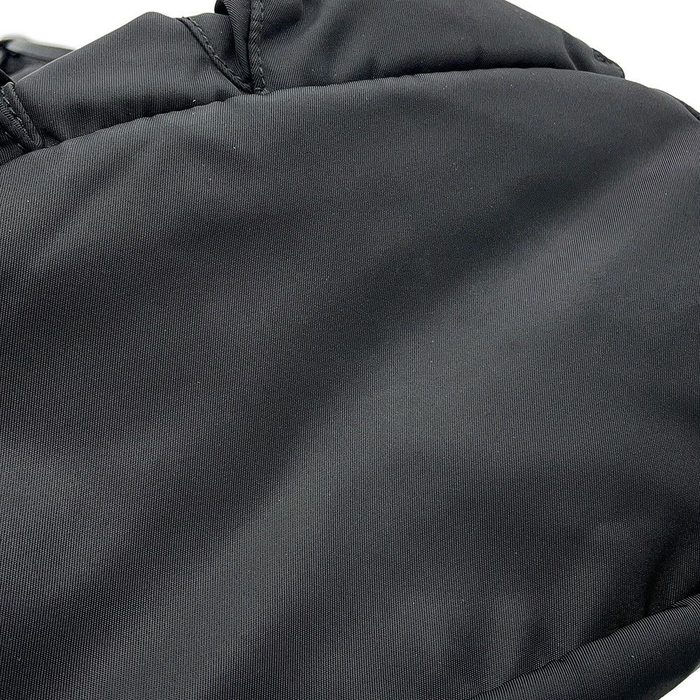 プラダ リュック トライアングルロゴ バックパック ナイロン/レザー BZ0030 PRADA リュックサック 黒