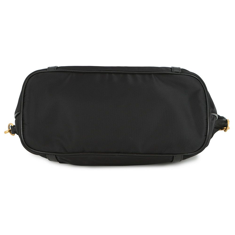 プラダ トートバッグ ロゴ ナイロン レザー PRADA 2wayショルダーバッグ