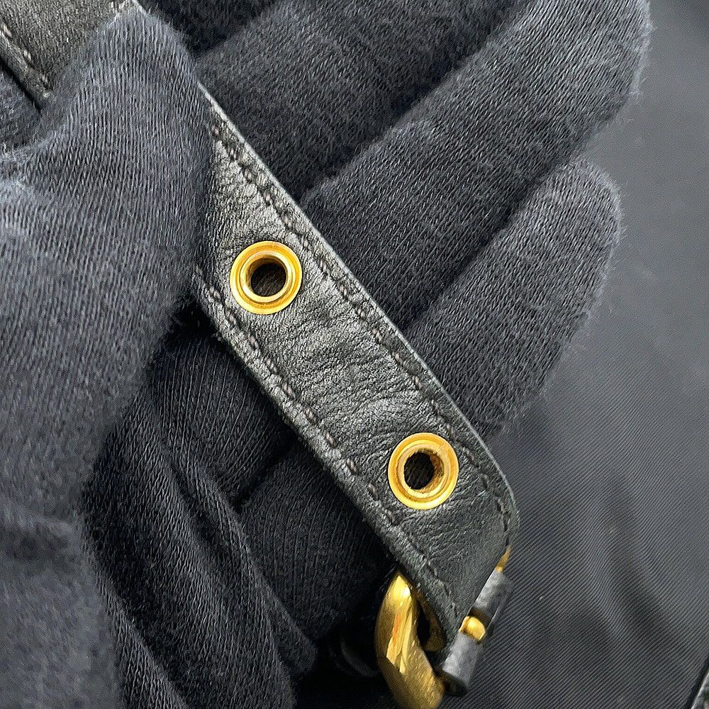 プラダ トートバッグ ロゴ ナイロン レザー PRADA 2wayショルダーバッグ