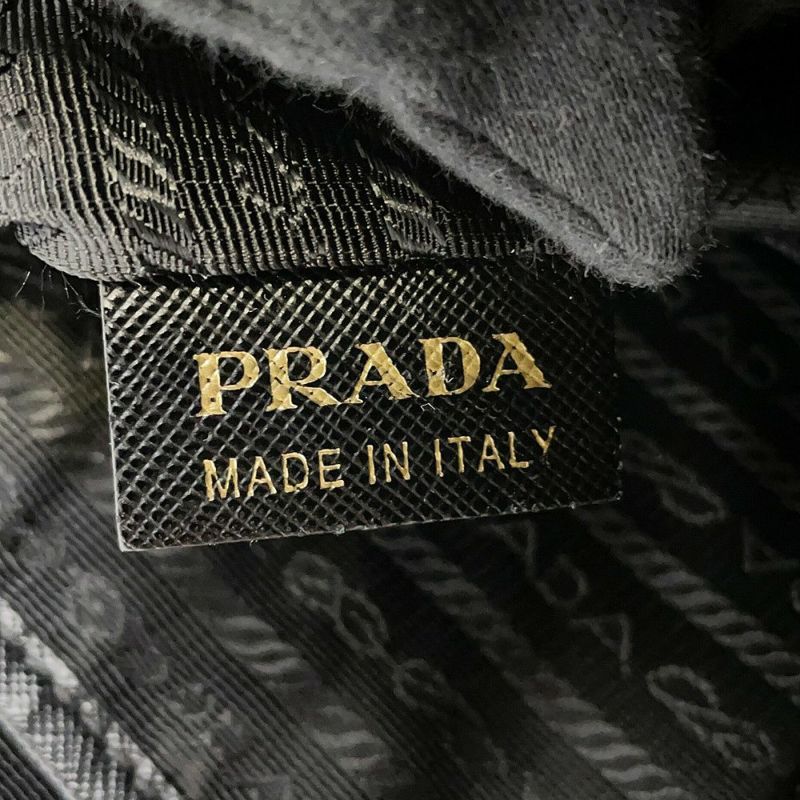 プラダ トートバッグ ロゴ ナイロン レザー PRADA 2wayショルダーバッグ