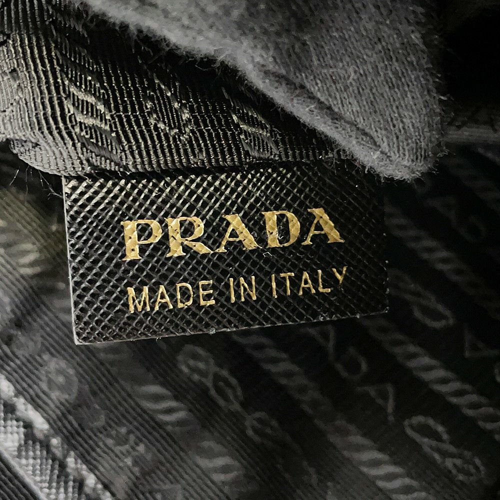 プラダ トートバッグ ロゴ ナイロン レザー PRADA 2wayショルダーバッグ