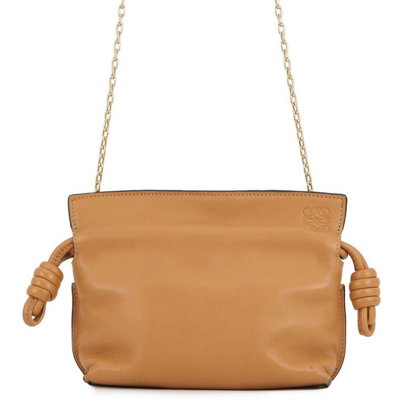 ロエベ チェーンショルダーバッグ フラメンコクラッチ ナノ A411FC6X01 2wayクラッチバッグ ミニバッグ