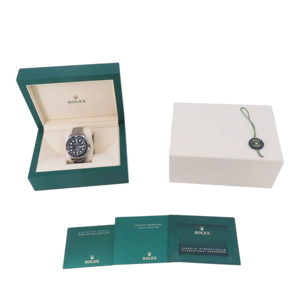 ロレックス ヨットマスター42 ランダムシリアル  226627 ROLEX 腕時計 黒文字盤