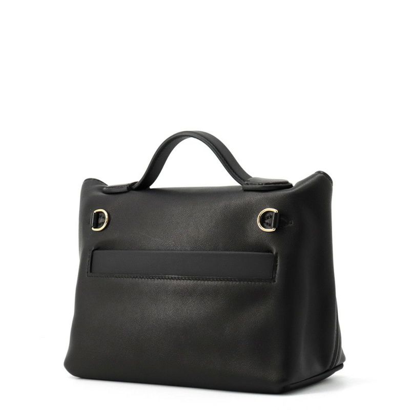 エルメス 24/24 サック ヴァンキャトル ミニ ブラック/ゴールド金具 ヴォリュプト/スイフト K刻印 ２wayショルダー 黒