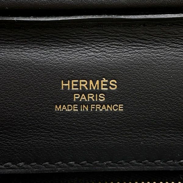 エルメス 24/24 サック ヴァンキャトル ミニ ブラック/ゴールド金具 ヴォリュプト/スイフト K刻印 ２wayショルダー 黒