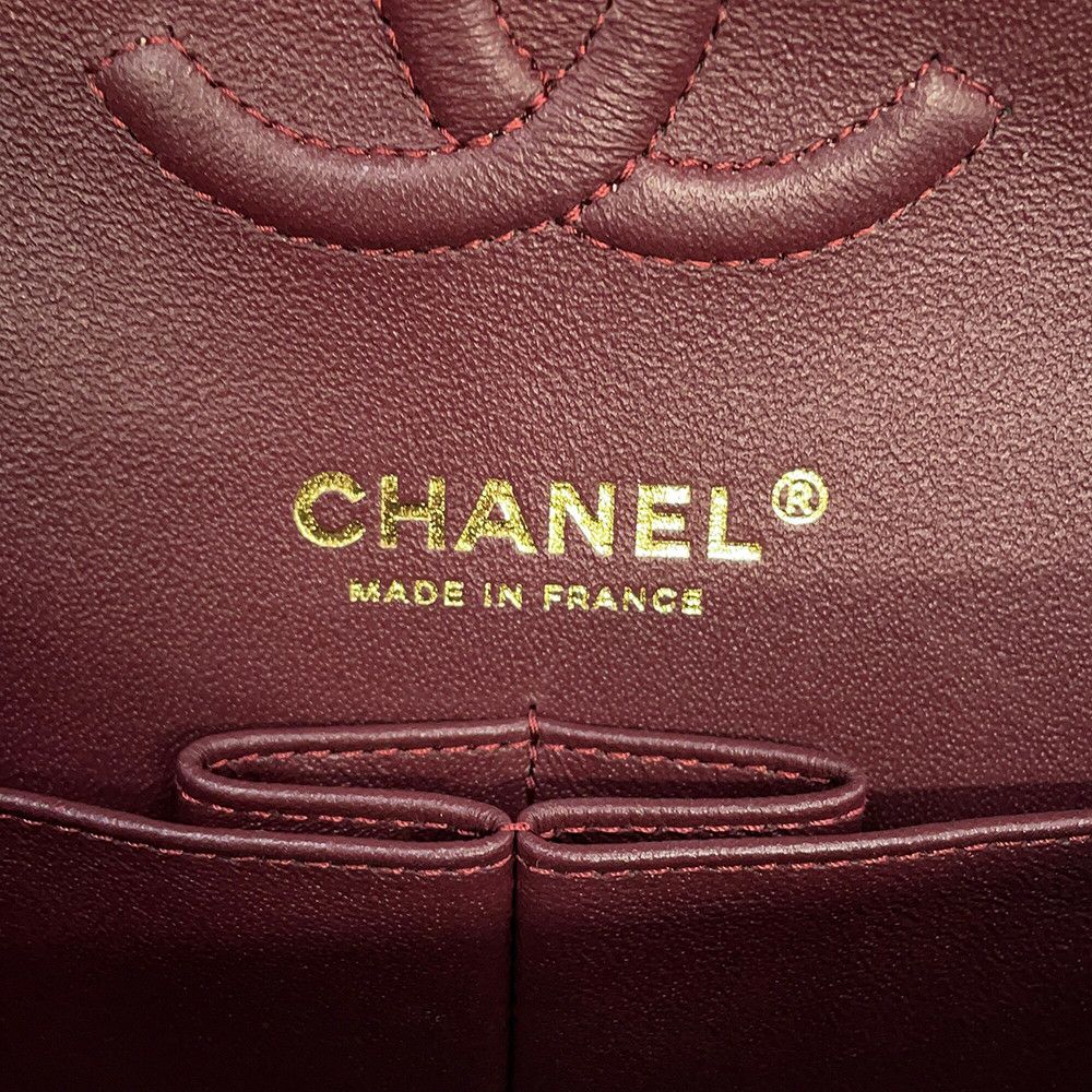 シャネル チェーンショルダーバッグ マトラッセ23 ココマーク ダブルチェーン A01113 CHANEL 黒