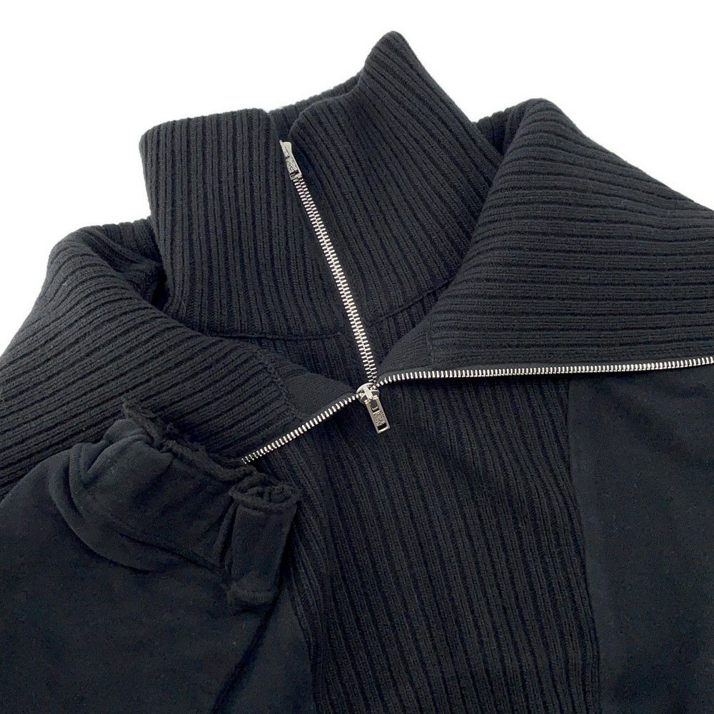 モンクレール ニット ウィロースミス ハーフジップ J209T8G00005 レディースサイズXS MONCLER 黒