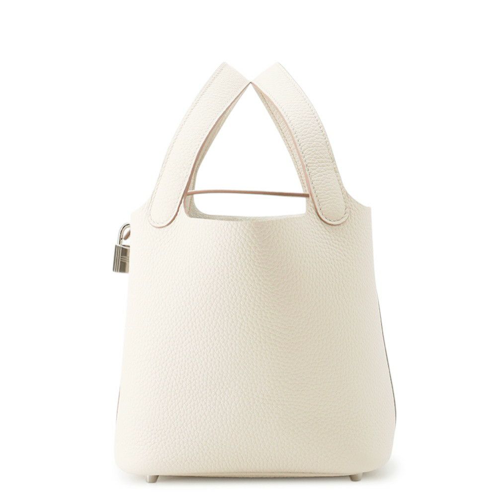 エルメス ハンドバッグ ピコタンロックPM べトン/シルバー金具 トリヨンクレマンス K刻印