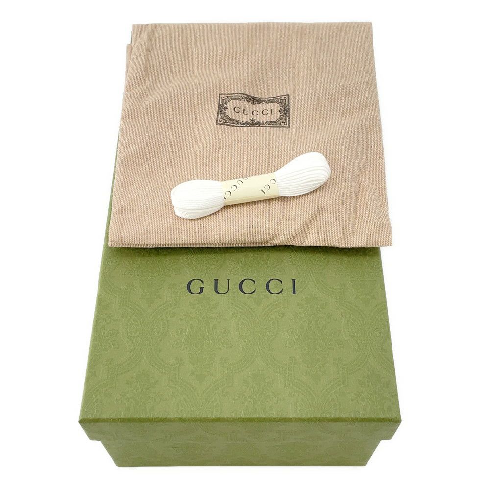 グッチ スニーカー マック80 ハティ スチュアート コラボ キャンバス/ラバー インターロッキングG メンズサイズ8 GUCCI 靴