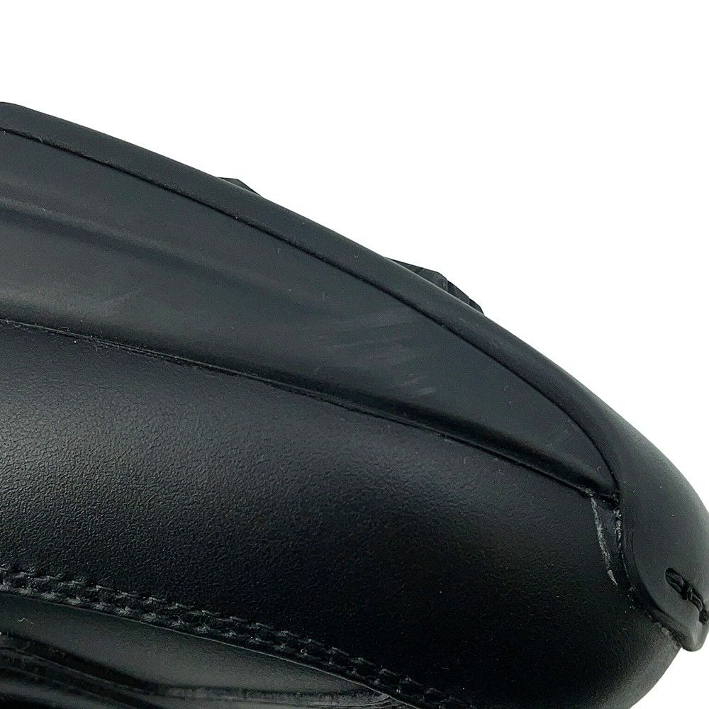 グッチ スニーカー ライトン カウハイドレザー インターロッキングG メンズサイズ9 1/2 GUCCI 靴 黒 2023FW