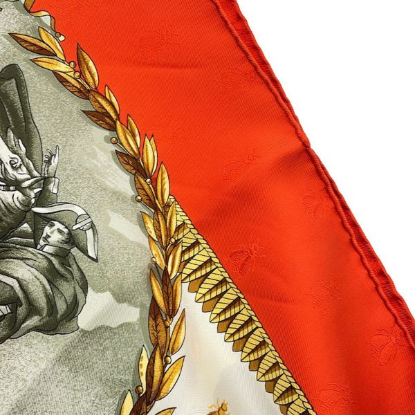 エルメス カレ90 ナポレオン NAPOLEON HERMES シルク スカーフ